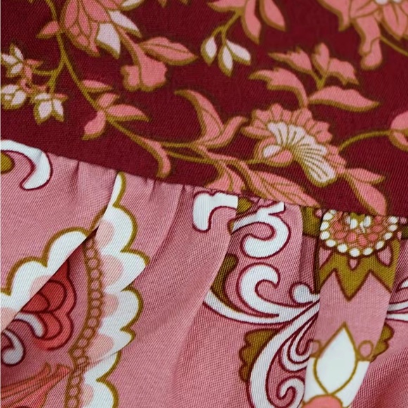 Boho cold shoulder tassel dress - Picture 6 of 6